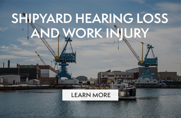 Shipyard hearing loss and work injury